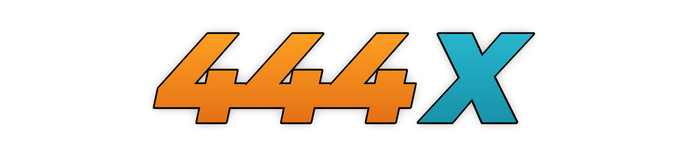 444x